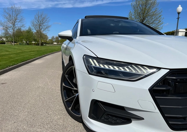 Audi A7 cena 244500 przebieg: 104000, rok produkcji 2019 z Gdynia małe 436